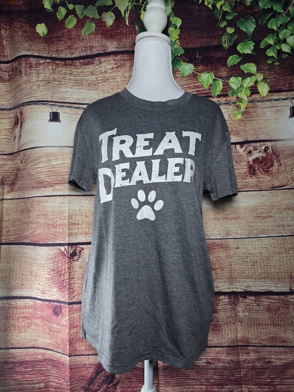 NWOT Treat Dealer Pet Lover T‑Shirt
